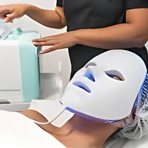 o3+ peel off facial with led